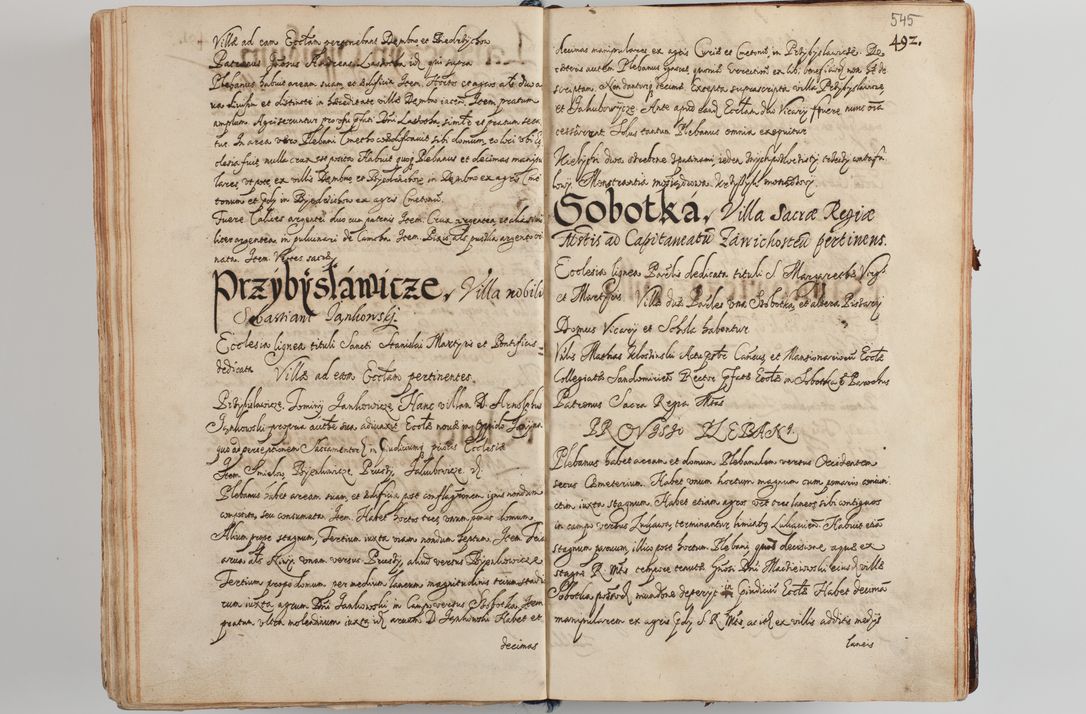 Zdjęcie nr 565 dla obiektu archiwalnego: Compendium actorum visitationis exterioris ecclesiarum existentium in et sub decanatu Pilsnensi, Mielecensi, Ropczicensi, Biecensi, Jaslensi et Żmigrodensi, ad archidiaconatum Sandecensem pertinentium, per R. D. Christophorum Kazimirski, praepositum Tarnoviensem mandato Illustrissimi et Reverendissimi Domini Georgii S. R. E. Cardinalis praesbiteri Radziwiłł nuncupati, episcopatus Cracoviensis administratoris perpetui, in Olyka et Nieswierz ducis a. D. 1595 factae