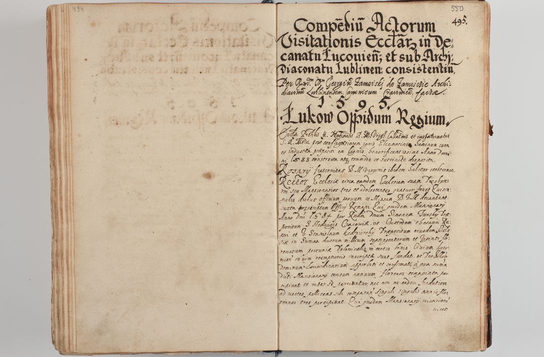 Zdjęcie nr 570 dla obiektu archiwalnego: Compendium actorum visitationis exterioris ecclesiarum existentium in et sub decanatu Pilsnensi, Mielecensi, Ropczicensi, Biecensi, Jaslensi et Żmigrodensi, ad archidiaconatum Sandecensem pertinentium, per R. D. Christophorum Kazimirski, praepositum Tarnoviensem mandato Illustrissimi et Reverendissimi Domini Georgii S. R. E. Cardinalis praesbiteri Radziwiłł nuncupati, episcopatus Cracoviensis administratoris perpetui, in Olyka et Nieswierz ducis a. D. 1595 factae