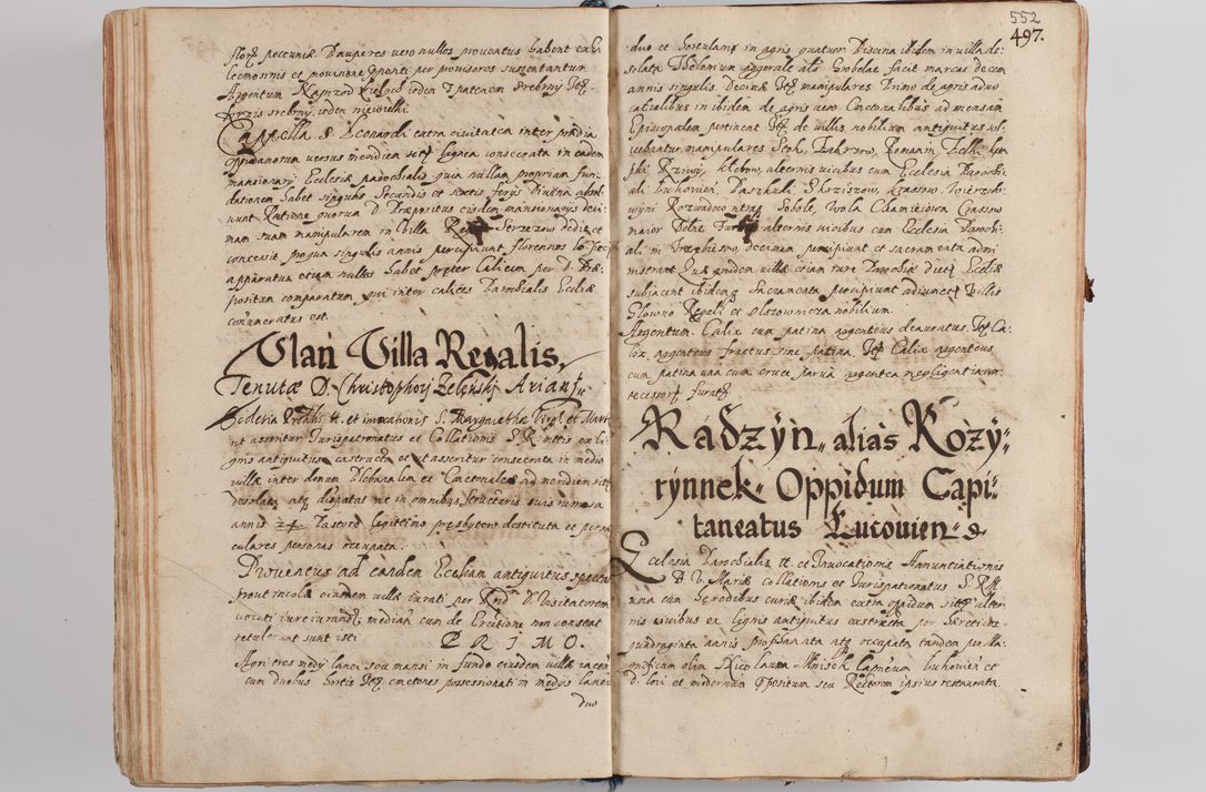 Zdjęcie nr 572 dla obiektu archiwalnego: Compendium actorum visitationis exterioris ecclesiarum existentium in et sub decanatu Pilsnensi, Mielecensi, Ropczicensi, Biecensi, Jaslensi et Żmigrodensi, ad archidiaconatum Sandecensem pertinentium, per R. D. Christophorum Kazimirski, praepositum Tarnoviensem mandato Illustrissimi et Reverendissimi Domini Georgii S. R. E. Cardinalis praesbiteri Radziwiłł nuncupati, episcopatus Cracoviensis administratoris perpetui, in Olyka et Nieswierz ducis a. D. 1595 factae