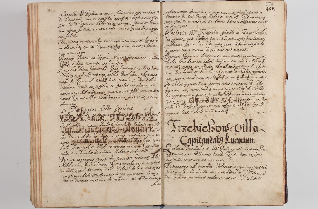 Zdjęcie nr 573 dla obiektu archiwalnego: Compendium actorum visitationis exterioris ecclesiarum existentium in et sub decanatu Pilsnensi, Mielecensi, Ropczicensi, Biecensi, Jaslensi et Żmigrodensi, ad archidiaconatum Sandecensem pertinentium, per R. D. Christophorum Kazimirski, praepositum Tarnoviensem mandato Illustrissimi et Reverendissimi Domini Georgii S. R. E. Cardinalis praesbiteri Radziwiłł nuncupati, episcopatus Cracoviensis administratoris perpetui, in Olyka et Nieswierz ducis a. D. 1595 factae