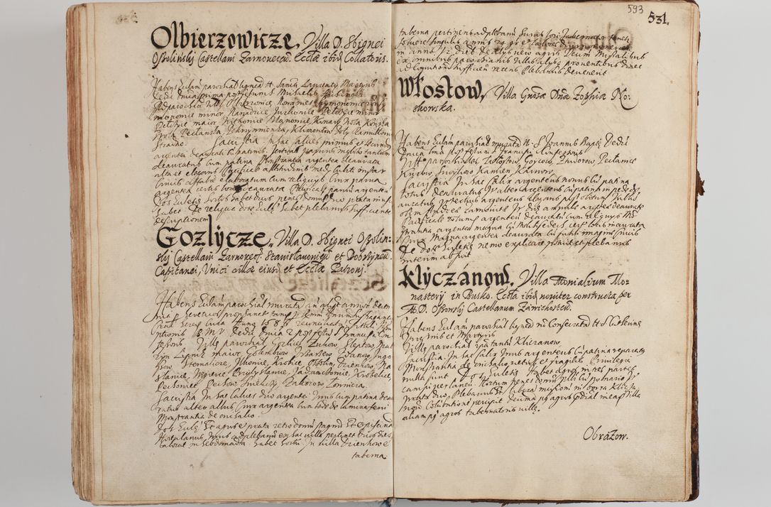 Zdjęcie nr 613 dla obiektu archiwalnego: Compendium actorum visitationis exterioris ecclesiarum existentium in et sub decanatu Pilsnensi, Mielecensi, Ropczicensi, Biecensi, Jaslensi et Żmigrodensi, ad archidiaconatum Sandecensem pertinentium, per R. D. Christophorum Kazimirski, praepositum Tarnoviensem mandato Illustrissimi et Reverendissimi Domini Georgii S. R. E. Cardinalis praesbiteri Radziwiłł nuncupati, episcopatus Cracoviensis administratoris perpetui, in Olyka et Nieswierz ducis a. D. 1595 factae