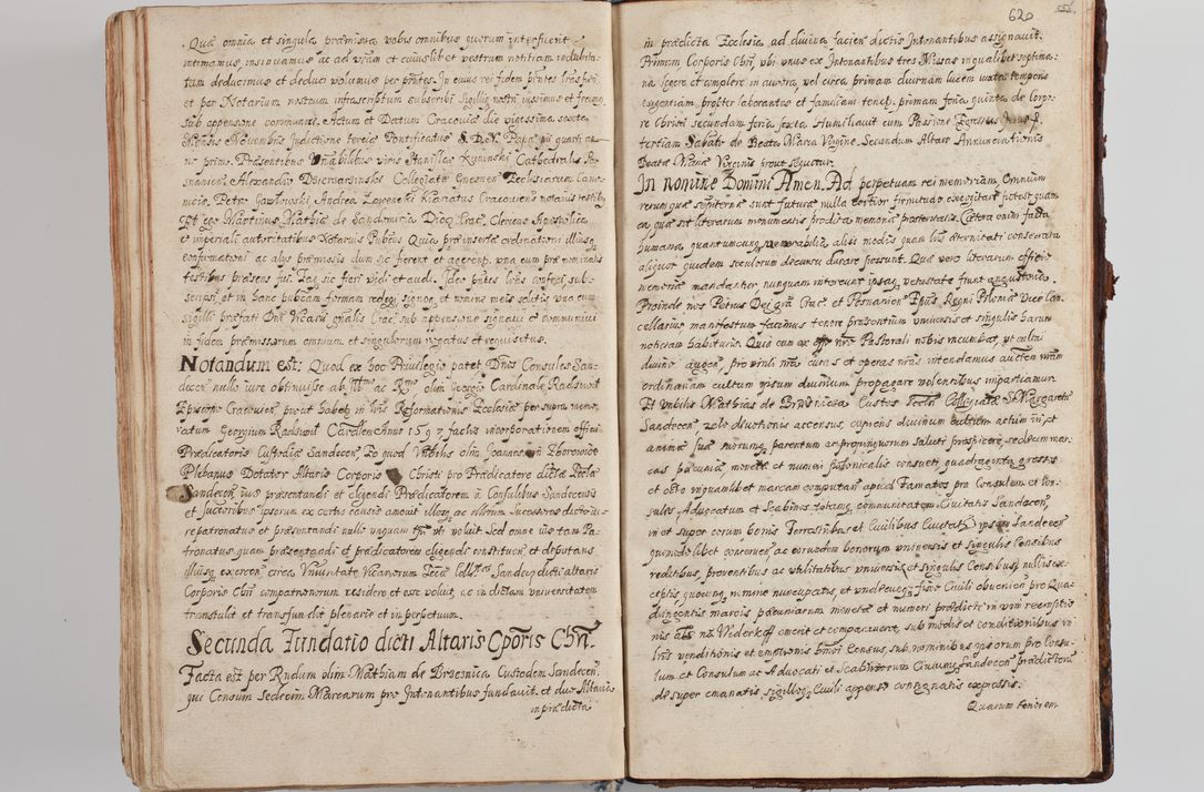Zdjęcie nr 641 dla obiektu archiwalnego: Compendium actorum visitationis exterioris ecclesiarum existentium in et sub decanatu Pilsnensi, Mielecensi, Ropczicensi, Biecensi, Jaslensi et Żmigrodensi, ad archidiaconatum Sandecensem pertinentium, per R. D. Christophorum Kazimirski, praepositum Tarnoviensem mandato Illustrissimi et Reverendissimi Domini Georgii S. R. E. Cardinalis praesbiteri Radziwiłł nuncupati, episcopatus Cracoviensis administratoris perpetui, in Olyka et Nieswierz ducis a. D. 1595 factae