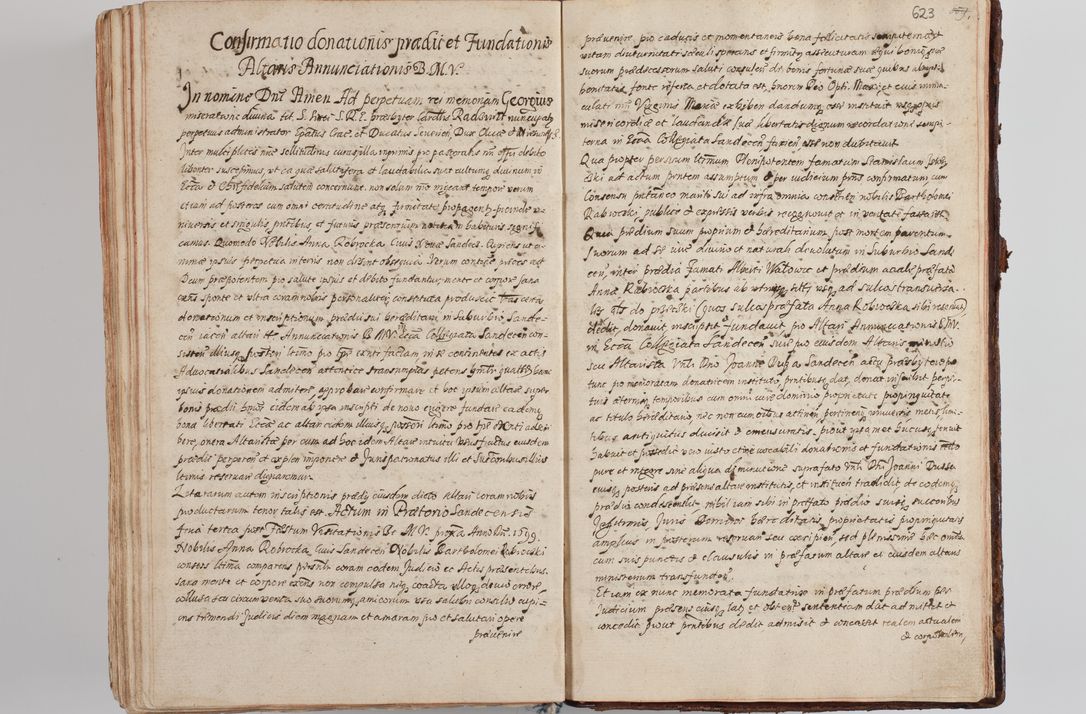 Zdjęcie nr 644 dla obiektu archiwalnego: Compendium actorum visitationis exterioris ecclesiarum existentium in et sub decanatu Pilsnensi, Mielecensi, Ropczicensi, Biecensi, Jaslensi et Żmigrodensi, ad archidiaconatum Sandecensem pertinentium, per R. D. Christophorum Kazimirski, praepositum Tarnoviensem mandato Illustrissimi et Reverendissimi Domini Georgii S. R. E. Cardinalis praesbiteri Radziwiłł nuncupati, episcopatus Cracoviensis administratoris perpetui, in Olyka et Nieswierz ducis a. D. 1595 factae