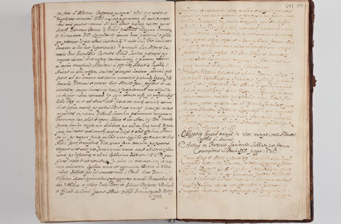 Zdjęcie nr 662 dla obiektu archiwalnego: Compendium actorum visitationis exterioris ecclesiarum existentium in et sub decanatu Pilsnensi, Mielecensi, Ropczicensi, Biecensi, Jaslensi et Żmigrodensi, ad archidiaconatum Sandecensem pertinentium, per R. D. Christophorum Kazimirski, praepositum Tarnoviensem mandato Illustrissimi et Reverendissimi Domini Georgii S. R. E. Cardinalis praesbiteri Radziwiłł nuncupati, episcopatus Cracoviensis administratoris perpetui, in Olyka et Nieswierz ducis a. D. 1595 factae