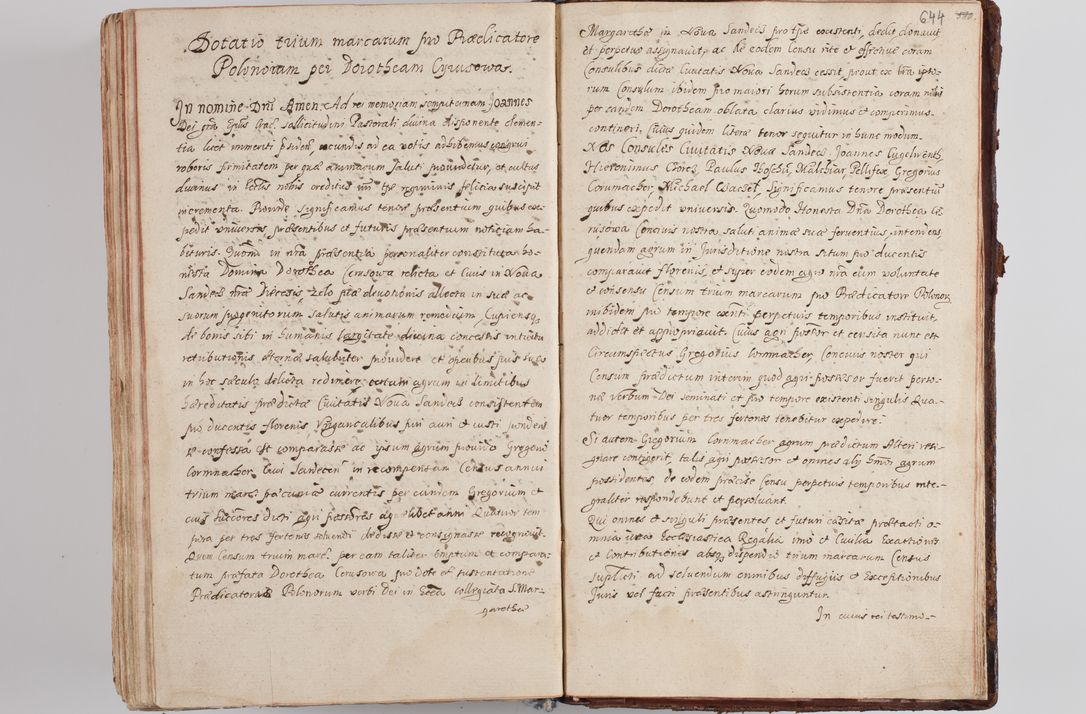 Zdjęcie nr 665 dla obiektu archiwalnego: Compendium actorum visitationis exterioris ecclesiarum existentium in et sub decanatu Pilsnensi, Mielecensi, Ropczicensi, Biecensi, Jaslensi et Żmigrodensi, ad archidiaconatum Sandecensem pertinentium, per R. D. Christophorum Kazimirski, praepositum Tarnoviensem mandato Illustrissimi et Reverendissimi Domini Georgii S. R. E. Cardinalis praesbiteri Radziwiłł nuncupati, episcopatus Cracoviensis administratoris perpetui, in Olyka et Nieswierz ducis a. D. 1595 factae