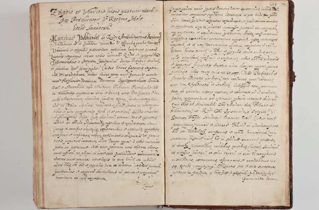 Zdjęcie nr 668 dla obiektu archiwalnego: Compendium actorum visitationis exterioris ecclesiarum existentium in et sub decanatu Pilsnensi, Mielecensi, Ropczicensi, Biecensi, Jaslensi et Żmigrodensi, ad archidiaconatum Sandecensem pertinentium, per R. D. Christophorum Kazimirski, praepositum Tarnoviensem mandato Illustrissimi et Reverendissimi Domini Georgii S. R. E. Cardinalis praesbiteri Radziwiłł nuncupati, episcopatus Cracoviensis administratoris perpetui, in Olyka et Nieswierz ducis a. D. 1595 factae