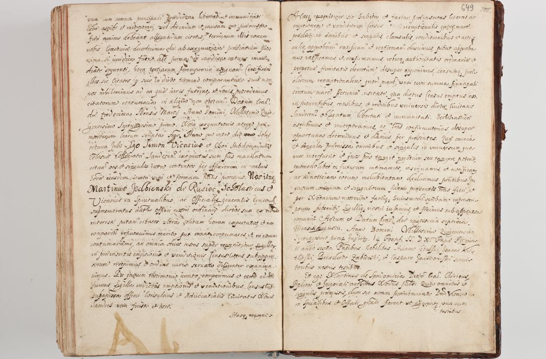 Zdjęcie nr 670 dla obiektu archiwalnego: Compendium actorum visitationis exterioris ecclesiarum existentium in et sub decanatu Pilsnensi, Mielecensi, Ropczicensi, Biecensi, Jaslensi et Żmigrodensi, ad archidiaconatum Sandecensem pertinentium, per R. D. Christophorum Kazimirski, praepositum Tarnoviensem mandato Illustrissimi et Reverendissimi Domini Georgii S. R. E. Cardinalis praesbiteri Radziwiłł nuncupati, episcopatus Cracoviensis administratoris perpetui, in Olyka et Nieswierz ducis a. D. 1595 factae