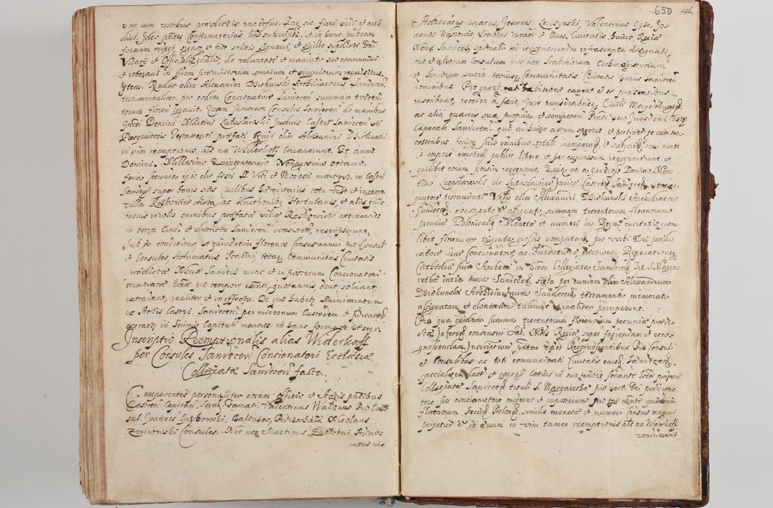 Zdjęcie nr 671 dla obiektu archiwalnego: Compendium actorum visitationis exterioris ecclesiarum existentium in et sub decanatu Pilsnensi, Mielecensi, Ropczicensi, Biecensi, Jaslensi et Żmigrodensi, ad archidiaconatum Sandecensem pertinentium, per R. D. Christophorum Kazimirski, praepositum Tarnoviensem mandato Illustrissimi et Reverendissimi Domini Georgii S. R. E. Cardinalis praesbiteri Radziwiłł nuncupati, episcopatus Cracoviensis administratoris perpetui, in Olyka et Nieswierz ducis a. D. 1595 factae