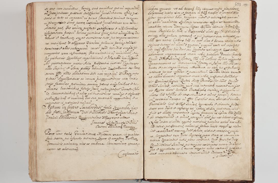 Zdjęcie nr 674 dla obiektu archiwalnego: Compendium actorum visitationis exterioris ecclesiarum existentium in et sub decanatu Pilsnensi, Mielecensi, Ropczicensi, Biecensi, Jaslensi et Żmigrodensi, ad archidiaconatum Sandecensem pertinentium, per R. D. Christophorum Kazimirski, praepositum Tarnoviensem mandato Illustrissimi et Reverendissimi Domini Georgii S. R. E. Cardinalis praesbiteri Radziwiłł nuncupati, episcopatus Cracoviensis administratoris perpetui, in Olyka et Nieswierz ducis a. D. 1595 factae