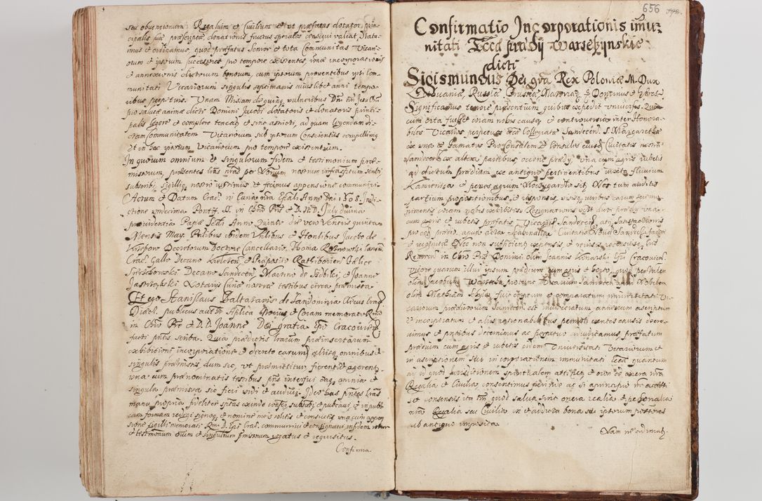 Zdjęcie nr 677 dla obiektu archiwalnego: Compendium actorum visitationis exterioris ecclesiarum existentium in et sub decanatu Pilsnensi, Mielecensi, Ropczicensi, Biecensi, Jaslensi et Żmigrodensi, ad archidiaconatum Sandecensem pertinentium, per R. D. Christophorum Kazimirski, praepositum Tarnoviensem mandato Illustrissimi et Reverendissimi Domini Georgii S. R. E. Cardinalis praesbiteri Radziwiłł nuncupati, episcopatus Cracoviensis administratoris perpetui, in Olyka et Nieswierz ducis a. D. 1595 factae