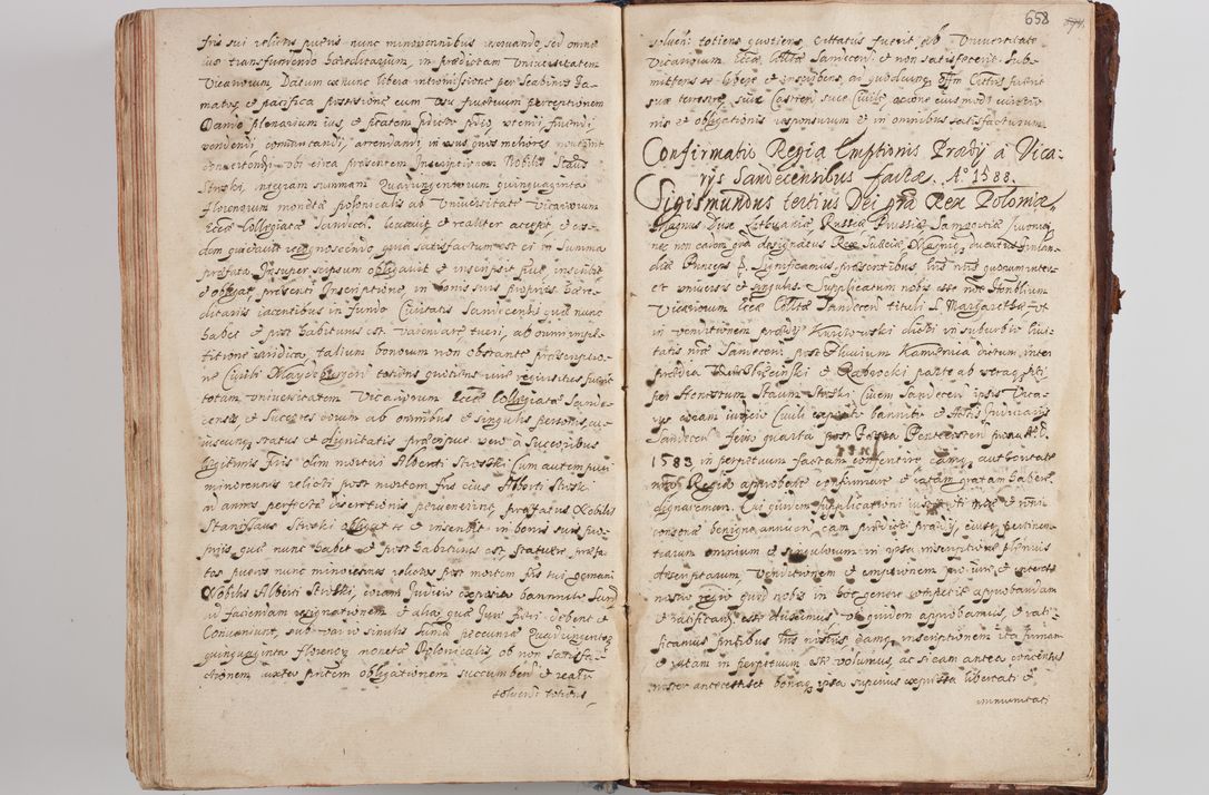 Zdjęcie nr 679 dla obiektu archiwalnego: Compendium actorum visitationis exterioris ecclesiarum existentium in et sub decanatu Pilsnensi, Mielecensi, Ropczicensi, Biecensi, Jaslensi et Żmigrodensi, ad archidiaconatum Sandecensem pertinentium, per R. D. Christophorum Kazimirski, praepositum Tarnoviensem mandato Illustrissimi et Reverendissimi Domini Georgii S. R. E. Cardinalis praesbiteri Radziwiłł nuncupati, episcopatus Cracoviensis administratoris perpetui, in Olyka et Nieswierz ducis a. D. 1595 factae