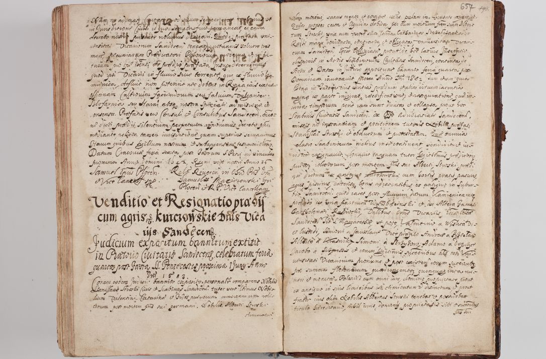 Zdjęcie nr 678 dla obiektu archiwalnego: Compendium actorum visitationis exterioris ecclesiarum existentium in et sub decanatu Pilsnensi, Mielecensi, Ropczicensi, Biecensi, Jaslensi et Żmigrodensi, ad archidiaconatum Sandecensem pertinentium, per R. D. Christophorum Kazimirski, praepositum Tarnoviensem mandato Illustrissimi et Reverendissimi Domini Georgii S. R. E. Cardinalis praesbiteri Radziwiłł nuncupati, episcopatus Cracoviensis administratoris perpetui, in Olyka et Nieswierz ducis a. D. 1595 factae