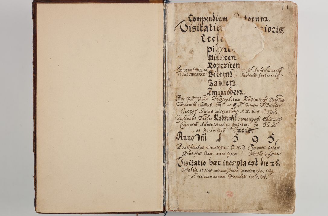 Zdjęcie nr 7 dla obiektu archiwalnego: Compendium actorum visitationis exterioris ecclesiarum existentium in et sub decanatu Pilsnensi, Mielecensi, Ropczicensi, Biecensi, Jaslensi et Żmigrodensi, ad archidiaconatum Sandecensem pertinentium, per R. D. Christophorum Kazimirski, praepositum Tarnoviensem mandato Illustrissimi et Reverendissimi Domini Georgii S. R. E. Cardinalis praesbiteri Radziwiłł nuncupati, episcopatus Cracoviensis administratoris perpetui, in Olyka et Nieswierz ducis a. D. 1595 factae