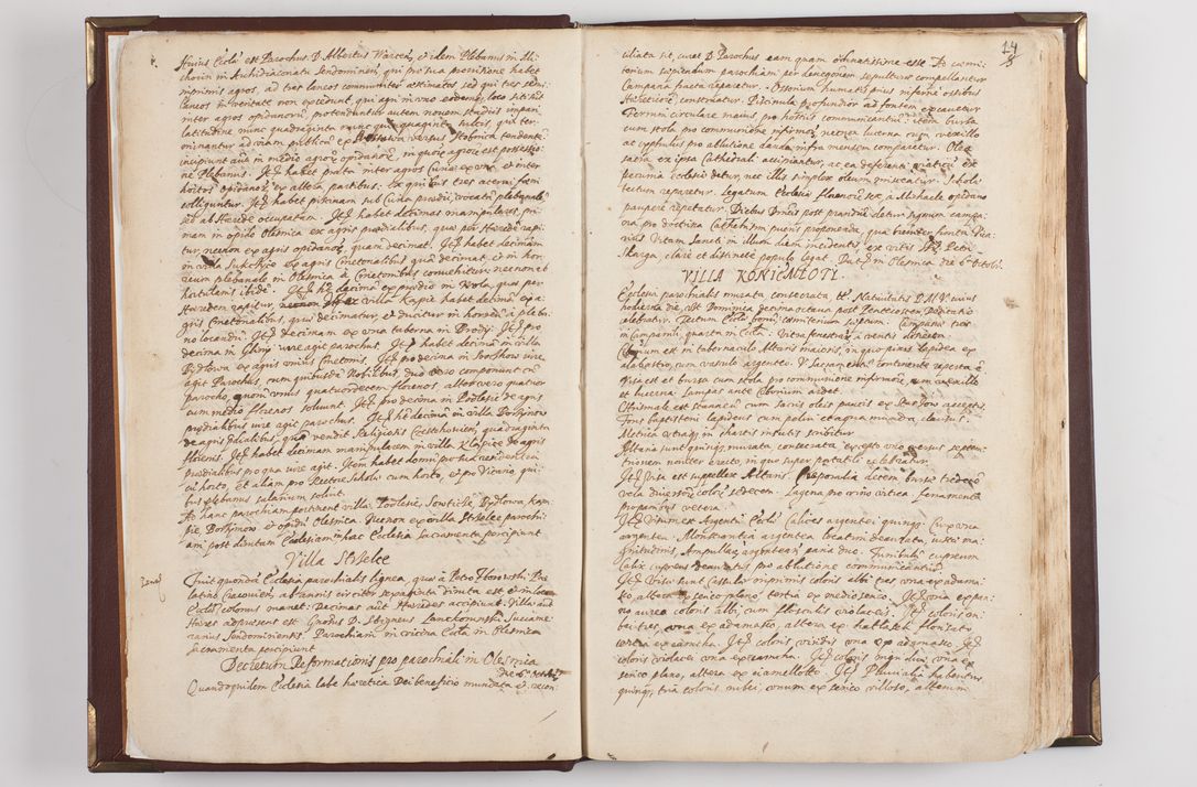 Zdjęcie nr 20 dla obiektu archiwalnego: Acta visitationis exterioris decanatuum: Pacanoviensis, Kijensis, Sokoliensis, Androwiensis, Wrocimoviensis, Proszoviensis, Vitoviensis et Bythomiensis, ad archidiaconatum Cracoviensem pertinentium in anno 1618 factae.