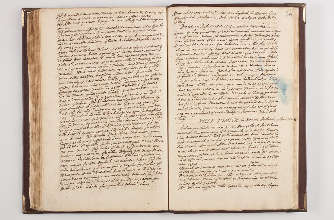 Zdjęcie nr 152 dla obiektu archiwalnego: Acta visitationis exterioris decanatuum: Pacanoviensis, Kijensis, Sokoliensis, Androwiensis, Wrocimoviensis, Proszoviensis, Vitoviensis et Bythomiensis, ad archidiaconatum Cracoviensem pertinentium in anno 1618 factae.