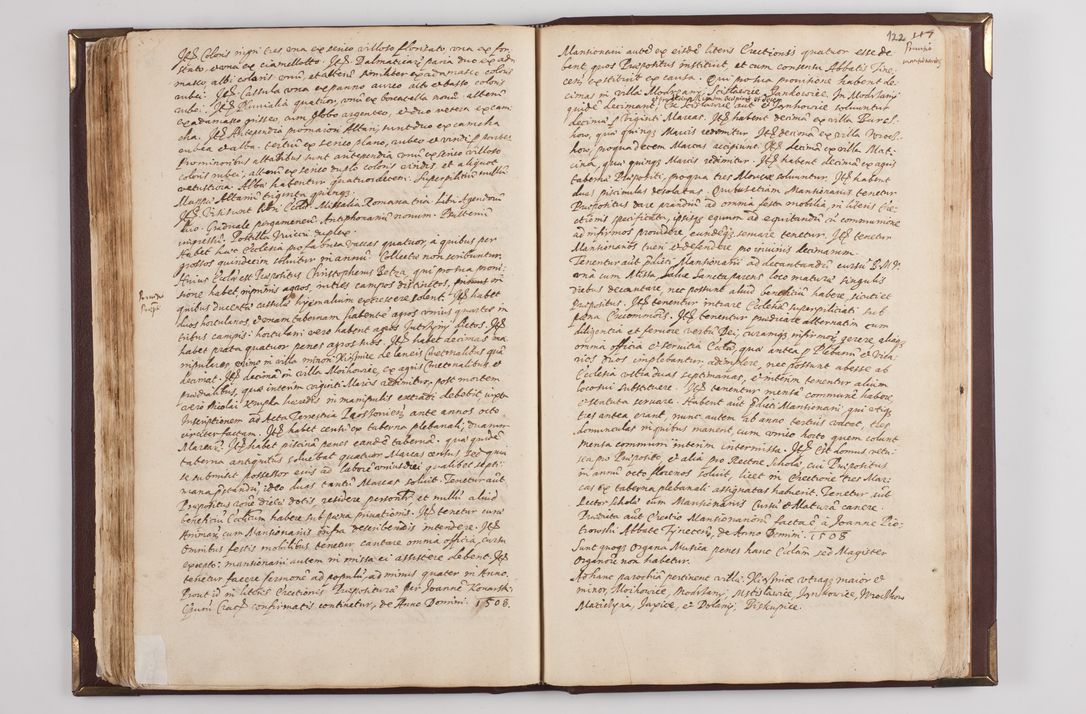 Zdjęcie nr 130 dla obiektu archiwalnego: Acta visitationis exterioris decanatuum: Pacanoviensis, Kijensis, Sokoliensis, Androwiensis, Wrocimoviensis, Proszoviensis, Vitoviensis et Bythomiensis, ad archidiaconatum Cracoviensem pertinentium in anno 1618 factae.