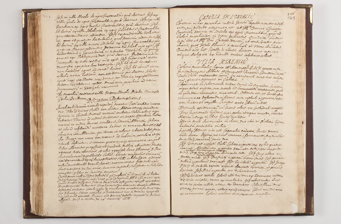 Zdjęcie nr 129 dla obiektu archiwalnego: Acta visitationis exterioris decanatuum: Pacanoviensis, Kijensis, Sokoliensis, Androwiensis, Wrocimoviensis, Proszoviensis, Vitoviensis et Bythomiensis, ad archidiaconatum Cracoviensem pertinentium in anno 1618 factae.