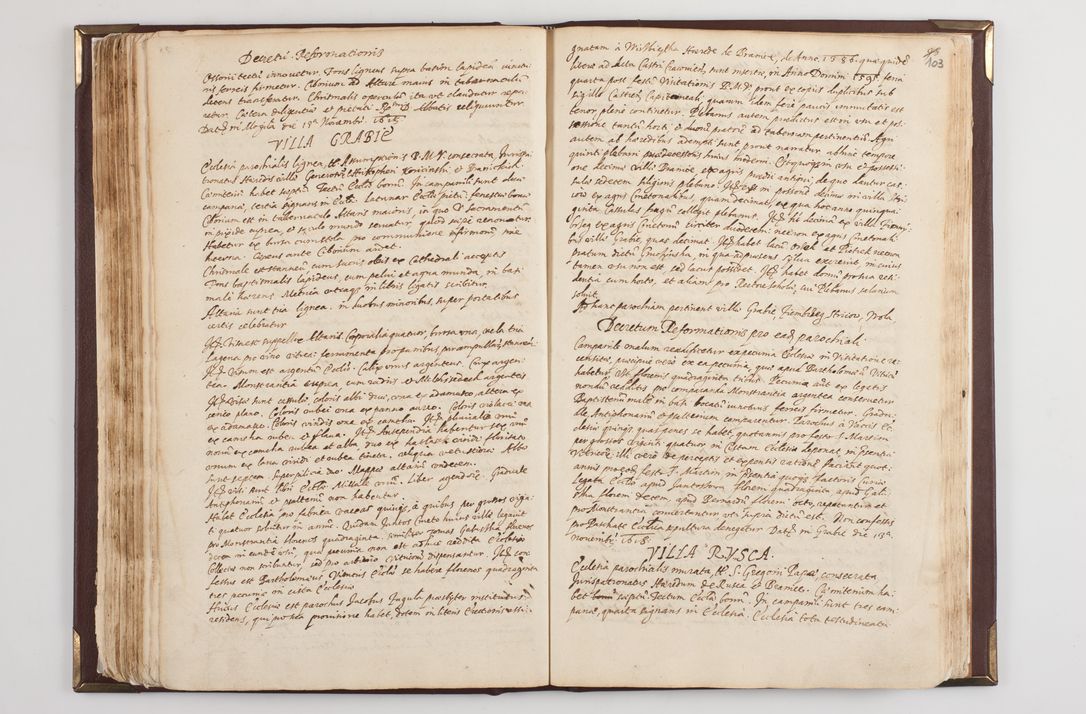 Zdjęcie nr 110 dla obiektu archiwalnego: Acta visitationis exterioris decanatuum: Pacanoviensis, Kijensis, Sokoliensis, Androwiensis, Wrocimoviensis, Proszoviensis, Vitoviensis et Bythomiensis, ad archidiaconatum Cracoviensem pertinentium in anno 1618 factae.