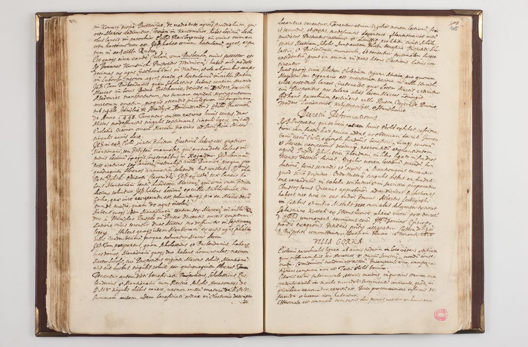 Zdjęcie nr 112 dla obiektu archiwalnego: Acta visitationis exterioris decanatuum: Pacanoviensis, Kijensis, Sokoliensis, Androwiensis, Wrocimoviensis, Proszoviensis, Vitoviensis et Bythomiensis, ad archidiaconatum Cracoviensem pertinentium in anno 1618 factae.