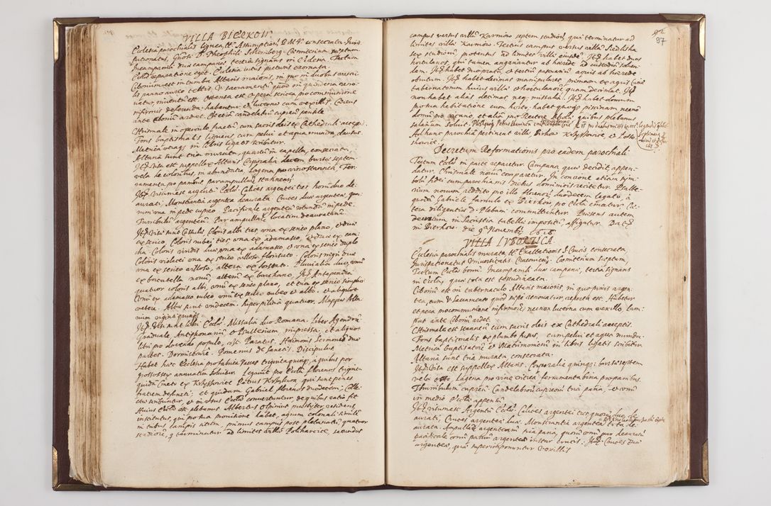 Zdjęcie nr 104 dla obiektu archiwalnego: Acta visitationis exterioris decanatuum: Pacanoviensis, Kijensis, Sokoliensis, Androwiensis, Wrocimoviensis, Proszoviensis, Vitoviensis et Bythomiensis, ad archidiaconatum Cracoviensem pertinentium in anno 1618 factae.