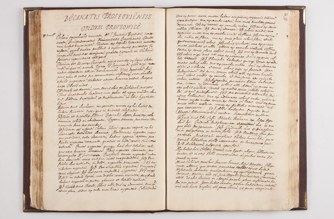 Zdjęcie nr 99 dla obiektu archiwalnego: Acta visitationis exterioris decanatuum: Pacanoviensis, Kijensis, Sokoliensis, Androwiensis, Wrocimoviensis, Proszoviensis, Vitoviensis et Bythomiensis, ad archidiaconatum Cracoviensem pertinentium in anno 1618 factae.