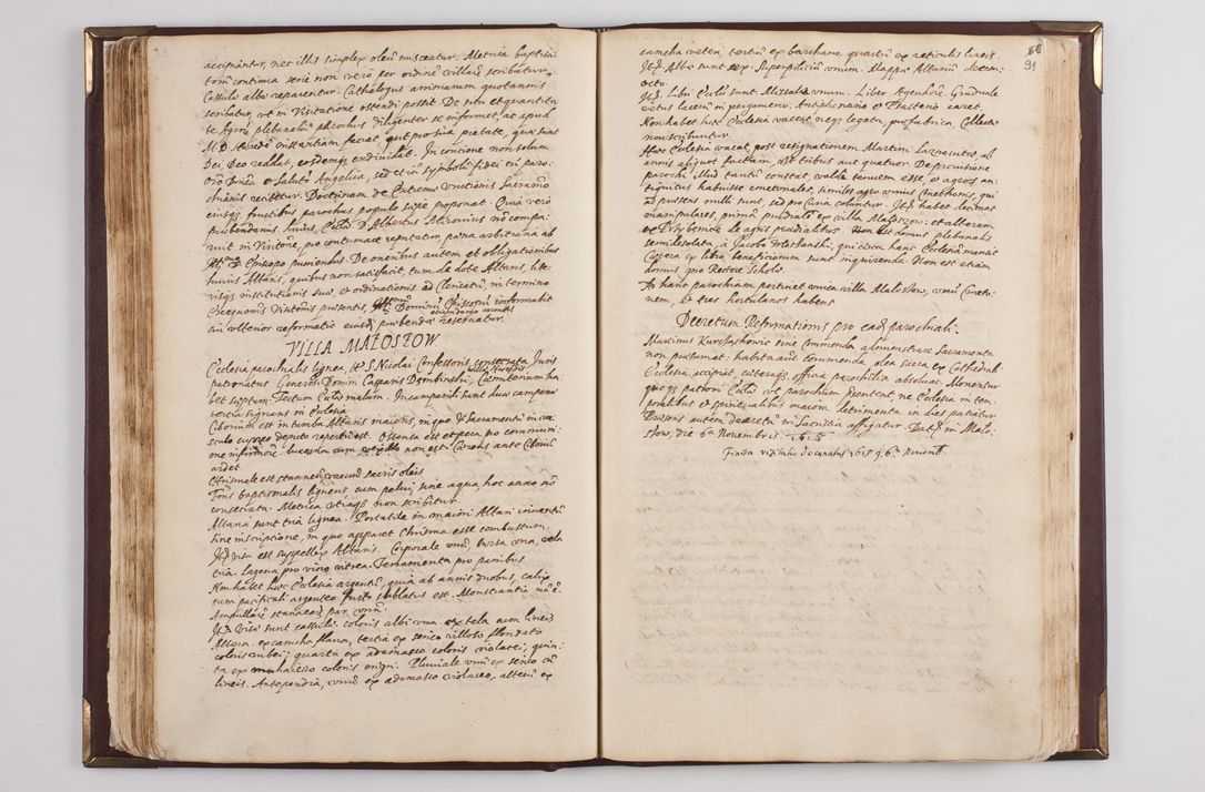 Zdjęcie nr 98 dla obiektu archiwalnego: Acta visitationis exterioris decanatuum: Pacanoviensis, Kijensis, Sokoliensis, Androwiensis, Wrocimoviensis, Proszoviensis, Vitoviensis et Bythomiensis, ad archidiaconatum Cracoviensem pertinentium in anno 1618 factae.