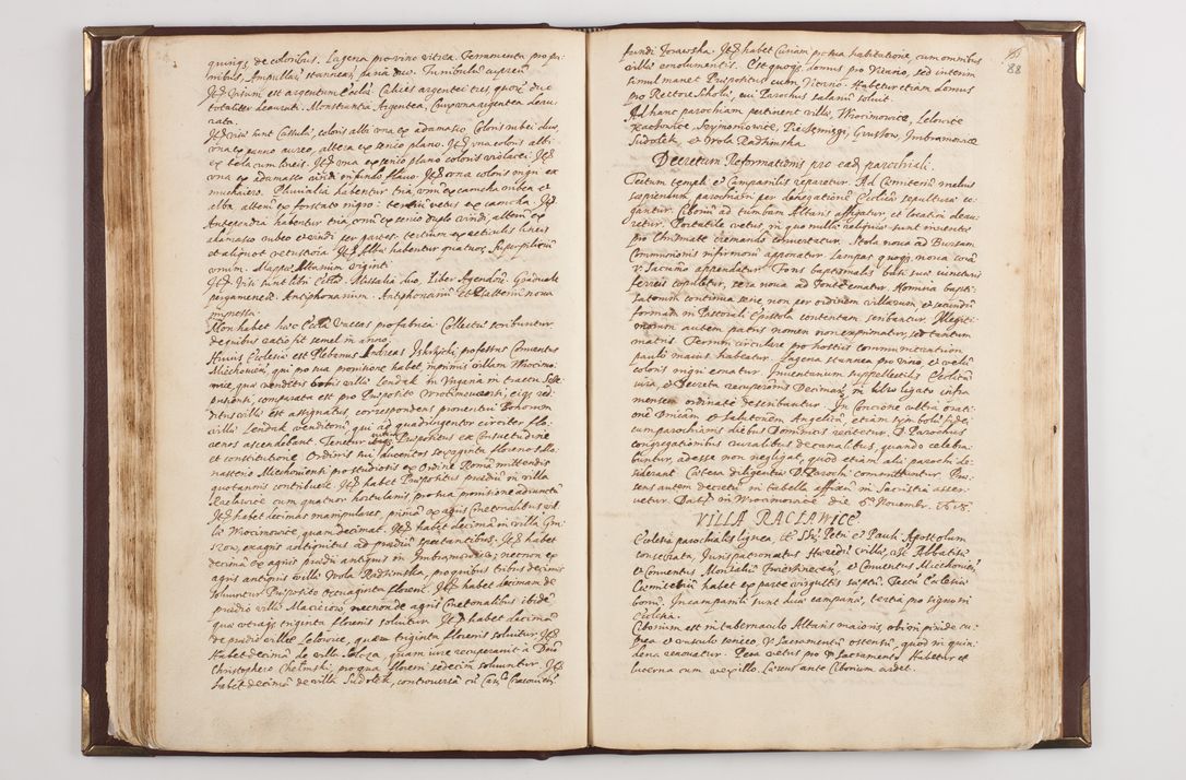 Zdjęcie nr 95 dla obiektu archiwalnego: Acta visitationis exterioris decanatuum: Pacanoviensis, Kijensis, Sokoliensis, Androwiensis, Wrocimoviensis, Proszoviensis, Vitoviensis et Bythomiensis, ad archidiaconatum Cracoviensem pertinentium in anno 1618 factae.