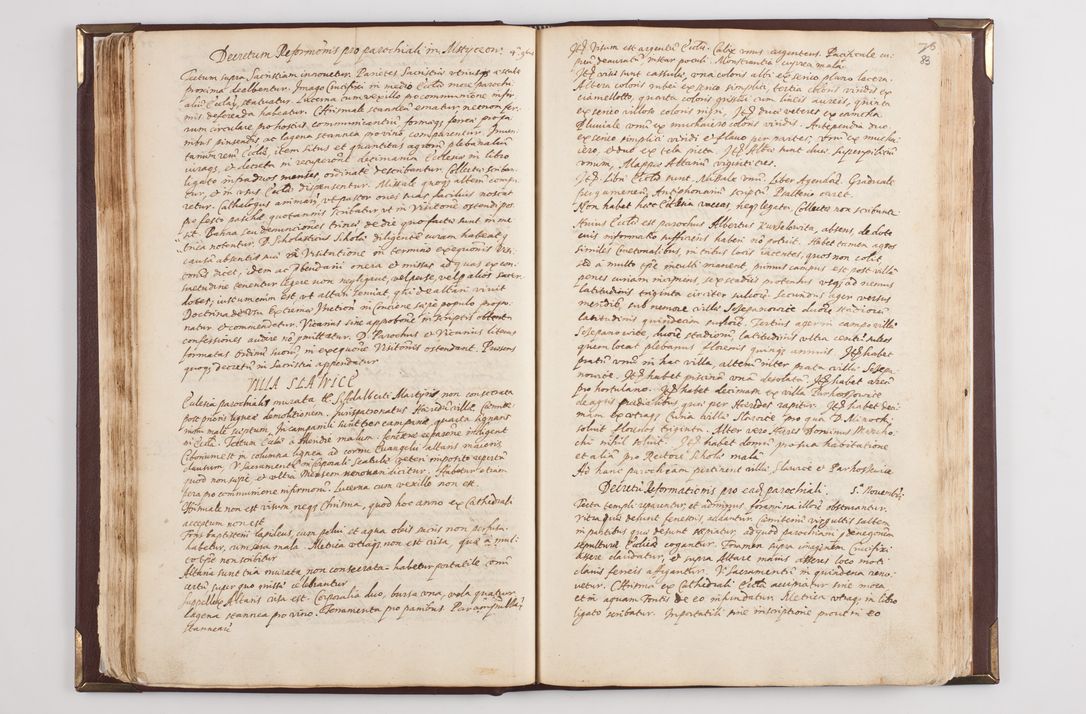 Zdjęcie nr 90 dla obiektu archiwalnego: Acta visitationis exterioris decanatuum: Pacanoviensis, Kijensis, Sokoliensis, Androwiensis, Wrocimoviensis, Proszoviensis, Vitoviensis et Bythomiensis, ad archidiaconatum Cracoviensem pertinentium in anno 1618 factae.