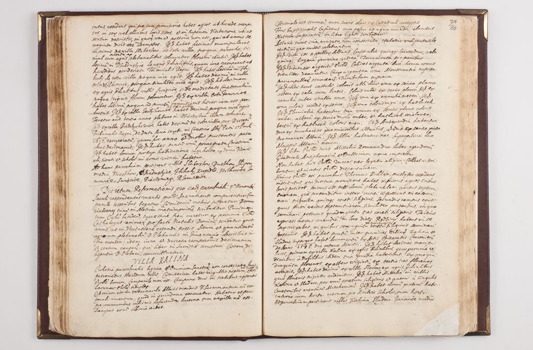 Zdjęcie nr 87 dla obiektu archiwalnego: Acta visitationis exterioris decanatuum: Pacanoviensis, Kijensis, Sokoliensis, Androwiensis, Wrocimoviensis, Proszoviensis, Vitoviensis et Bythomiensis, ad archidiaconatum Cracoviensem pertinentium in anno 1618 factae.