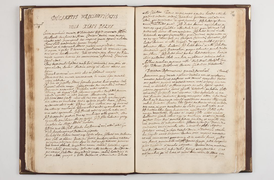 Zdjęcie nr 83 dla obiektu archiwalnego: Acta visitationis exterioris decanatuum: Pacanoviensis, Kijensis, Sokoliensis, Androwiensis, Wrocimoviensis, Proszoviensis, Vitoviensis et Bythomiensis, ad archidiaconatum Cracoviensem pertinentium in anno 1618 factae.