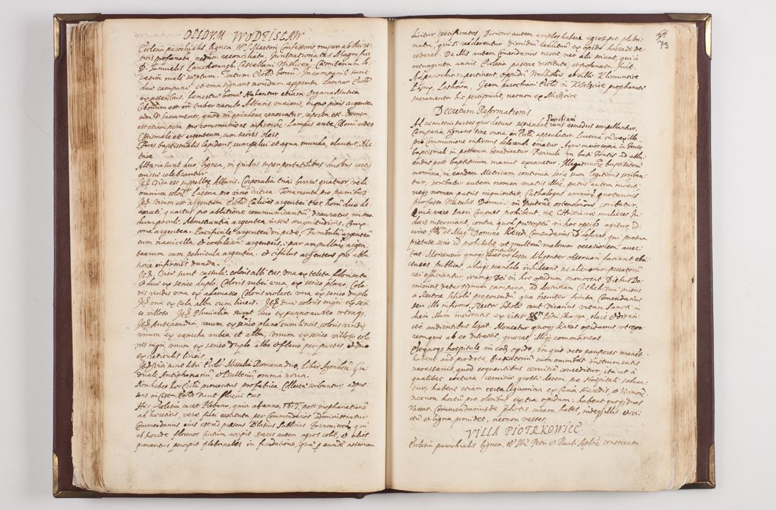 Zdjęcie nr 80 dla obiektu archiwalnego: Acta visitationis exterioris decanatuum: Pacanoviensis, Kijensis, Sokoliensis, Androwiensis, Wrocimoviensis, Proszoviensis, Vitoviensis et Bythomiensis, ad archidiaconatum Cracoviensem pertinentium in anno 1618 factae.