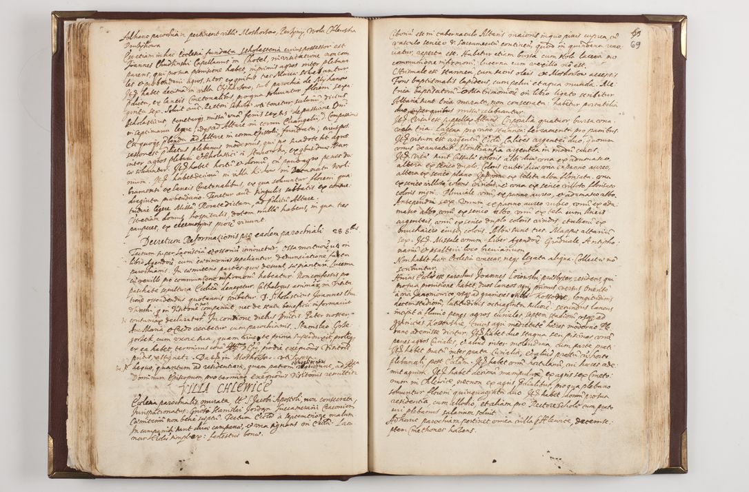 Zdjęcie nr 75 dla obiektu archiwalnego: Acta visitationis exterioris decanatuum: Pacanoviensis, Kijensis, Sokoliensis, Androwiensis, Wrocimoviensis, Proszoviensis, Vitoviensis et Bythomiensis, ad archidiaconatum Cracoviensem pertinentium in anno 1618 factae.