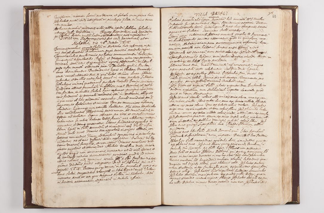 Zdjęcie nr 69 dla obiektu archiwalnego: Acta visitationis exterioris decanatuum: Pacanoviensis, Kijensis, Sokoliensis, Androwiensis, Wrocimoviensis, Proszoviensis, Vitoviensis et Bythomiensis, ad archidiaconatum Cracoviensem pertinentium in anno 1618 factae.