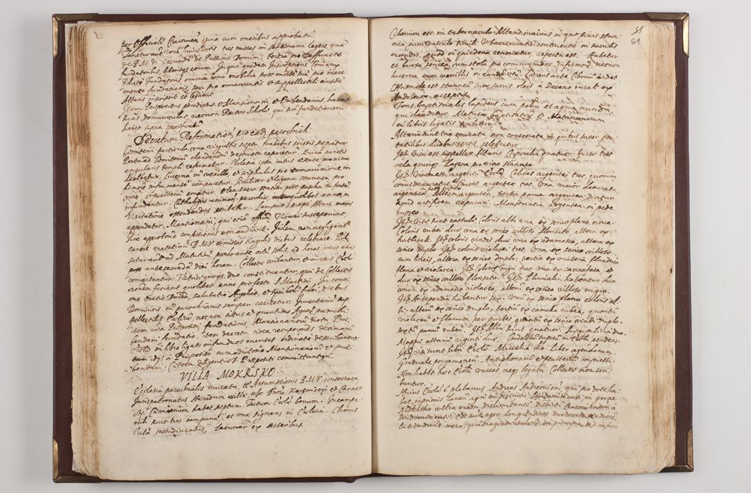 Zdjęcie nr 67 dla obiektu archiwalnego: Acta visitationis exterioris decanatuum: Pacanoviensis, Kijensis, Sokoliensis, Androwiensis, Wrocimoviensis, Proszoviensis, Vitoviensis et Bythomiensis, ad archidiaconatum Cracoviensem pertinentium in anno 1618 factae.