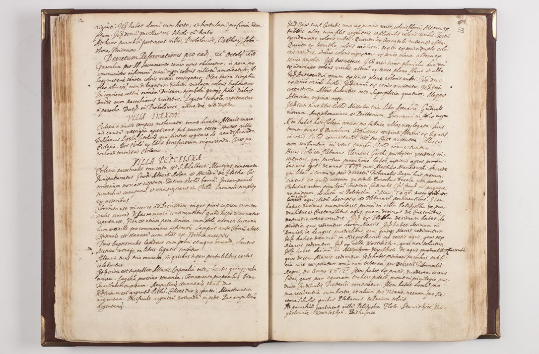 Zdjęcie nr 59 dla obiektu archiwalnego: Acta visitationis exterioris decanatuum: Pacanoviensis, Kijensis, Sokoliensis, Androwiensis, Wrocimoviensis, Proszoviensis, Vitoviensis et Bythomiensis, ad archidiaconatum Cracoviensem pertinentium in anno 1618 factae.