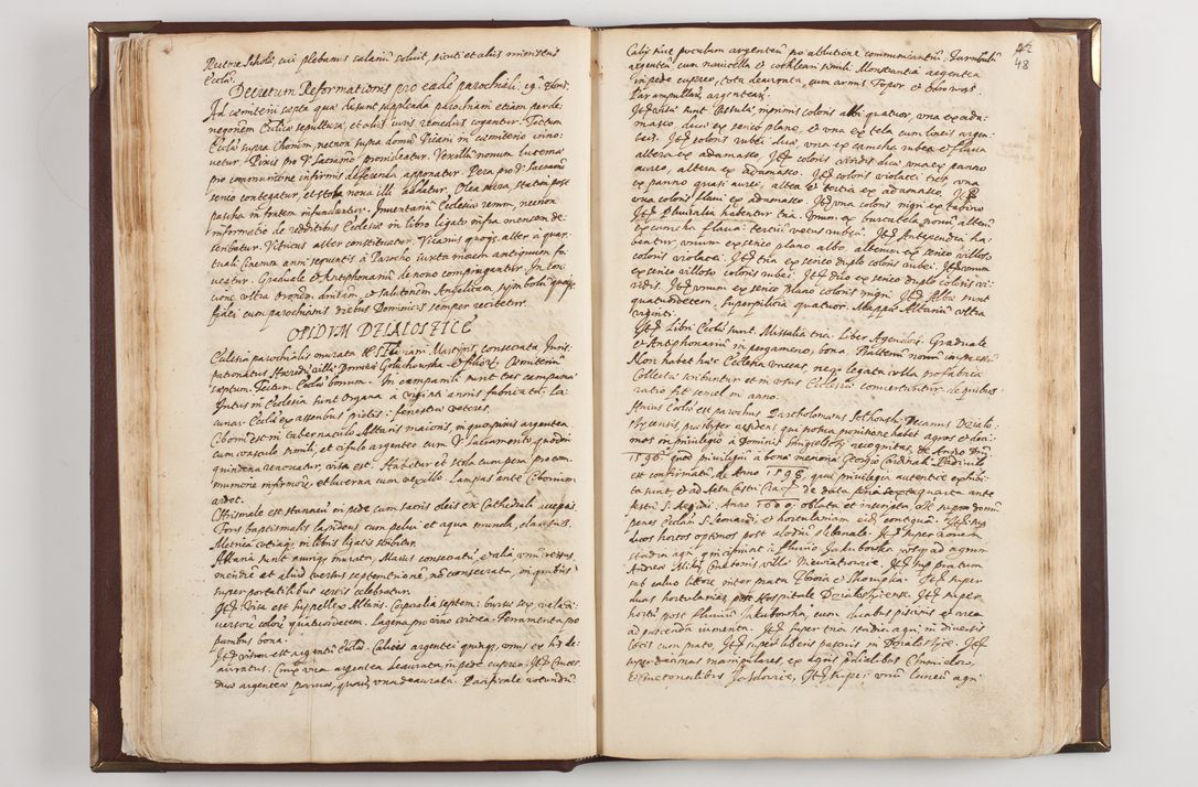 Zdjęcie nr 54 dla obiektu archiwalnego: Acta visitationis exterioris decanatuum: Pacanoviensis, Kijensis, Sokoliensis, Androwiensis, Wrocimoviensis, Proszoviensis, Vitoviensis et Bythomiensis, ad archidiaconatum Cracoviensem pertinentium in anno 1618 factae.