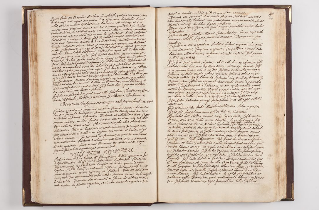 Zdjęcie nr 52 dla obiektu archiwalnego: Acta visitationis exterioris decanatuum: Pacanoviensis, Kijensis, Sokoliensis, Androwiensis, Wrocimoviensis, Proszoviensis, Vitoviensis et Bythomiensis, ad archidiaconatum Cracoviensem pertinentium in anno 1618 factae.