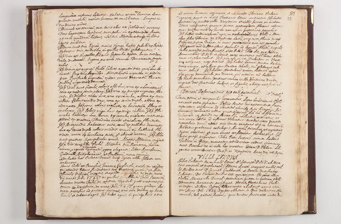 Zdjęcie nr 45 dla obiektu archiwalnego: Acta visitationis exterioris decanatuum: Pacanoviensis, Kijensis, Sokoliensis, Androwiensis, Wrocimoviensis, Proszoviensis, Vitoviensis et Bythomiensis, ad archidiaconatum Cracoviensem pertinentium in anno 1618 factae.