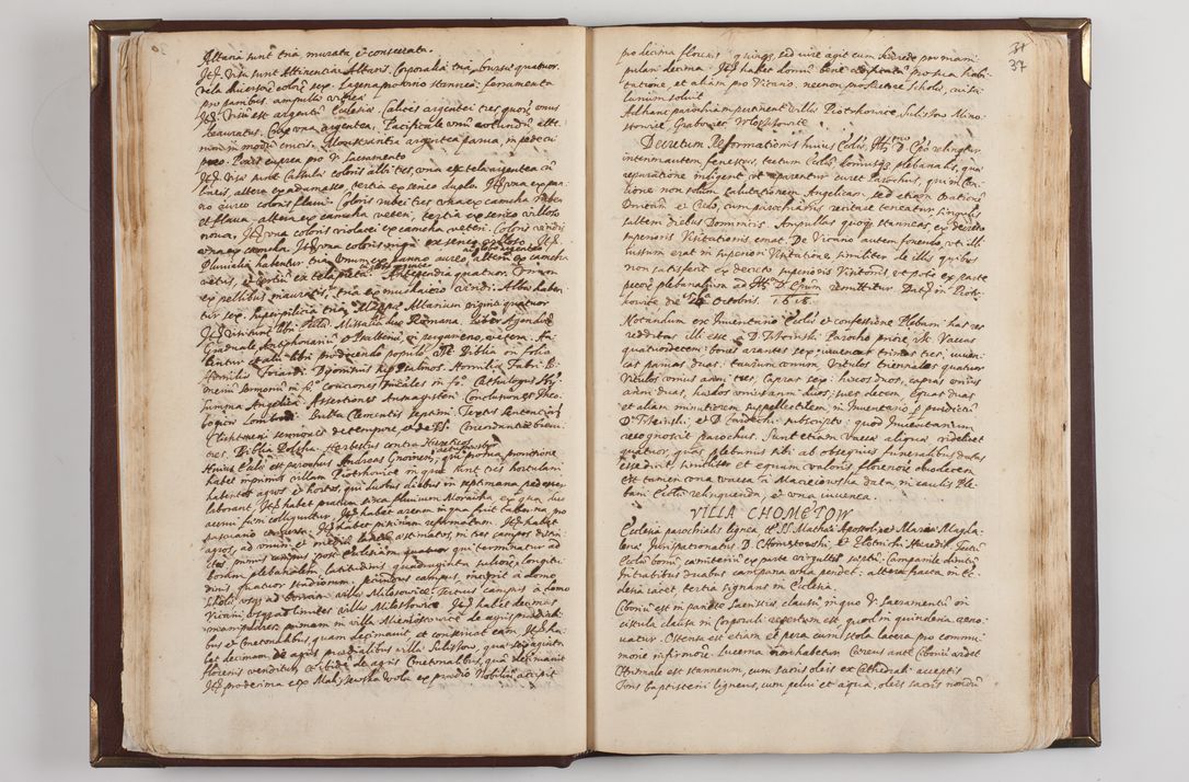 Zdjęcie nr 43 dla obiektu archiwalnego: Acta visitationis exterioris decanatuum: Pacanoviensis, Kijensis, Sokoliensis, Androwiensis, Wrocimoviensis, Proszoviensis, Vitoviensis et Bythomiensis, ad archidiaconatum Cracoviensem pertinentium in anno 1618 factae.