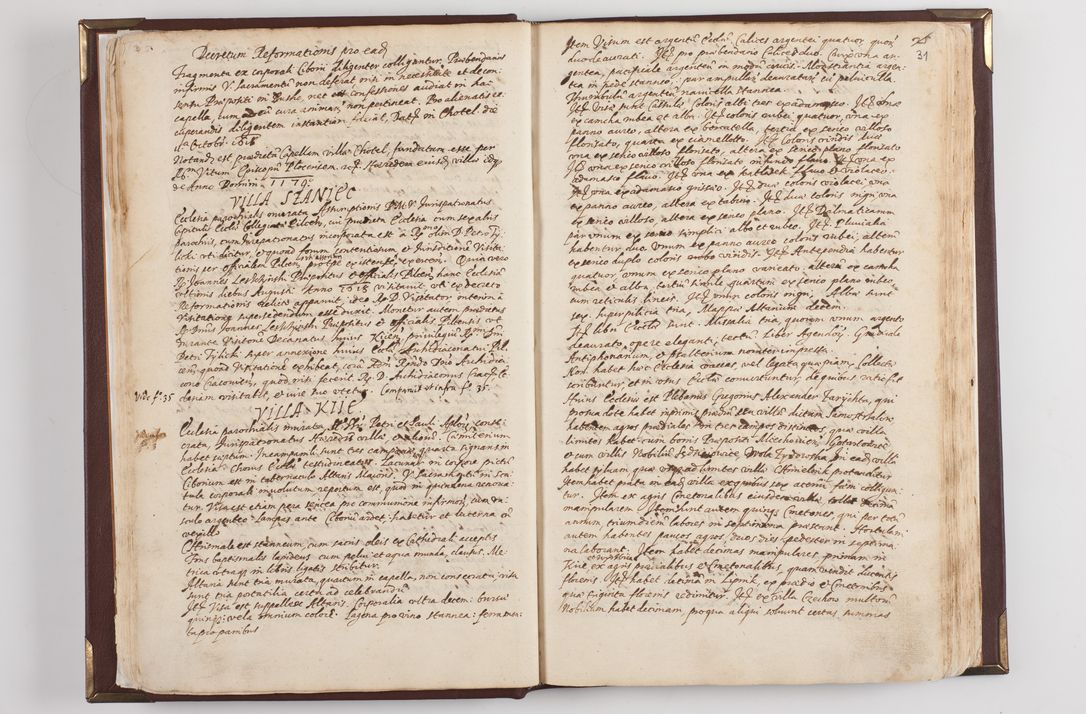 Zdjęcie nr 37 dla obiektu archiwalnego: Acta visitationis exterioris decanatuum: Pacanoviensis, Kijensis, Sokoliensis, Androwiensis, Wrocimoviensis, Proszoviensis, Vitoviensis et Bythomiensis, ad archidiaconatum Cracoviensem pertinentium in anno 1618 factae.