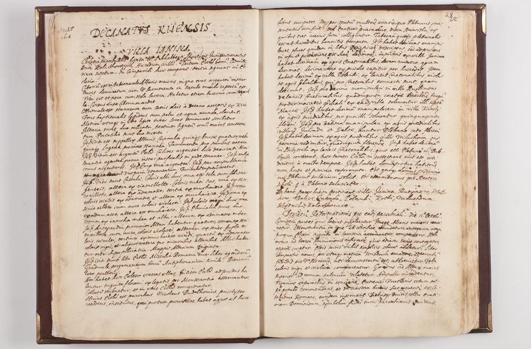 Zdjęcie nr 34 dla obiektu archiwalnego: Acta visitationis exterioris decanatuum: Pacanoviensis, Kijensis, Sokoliensis, Androwiensis, Wrocimoviensis, Proszoviensis, Vitoviensis et Bythomiensis, ad archidiaconatum Cracoviensem pertinentium in anno 1618 factae.