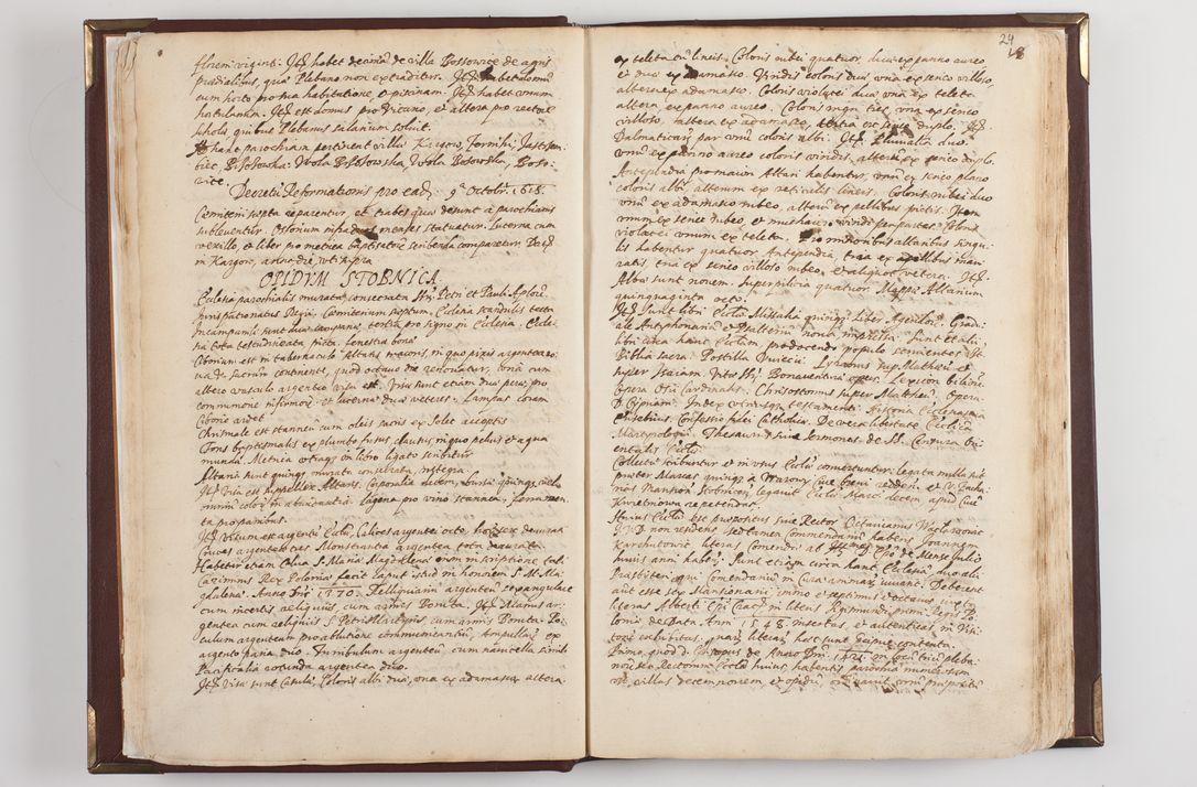 Zdjęcie nr 30 dla obiektu archiwalnego: Acta visitationis exterioris decanatuum: Pacanoviensis, Kijensis, Sokoliensis, Androwiensis, Wrocimoviensis, Proszoviensis, Vitoviensis et Bythomiensis, ad archidiaconatum Cracoviensem pertinentium in anno 1618 factae.