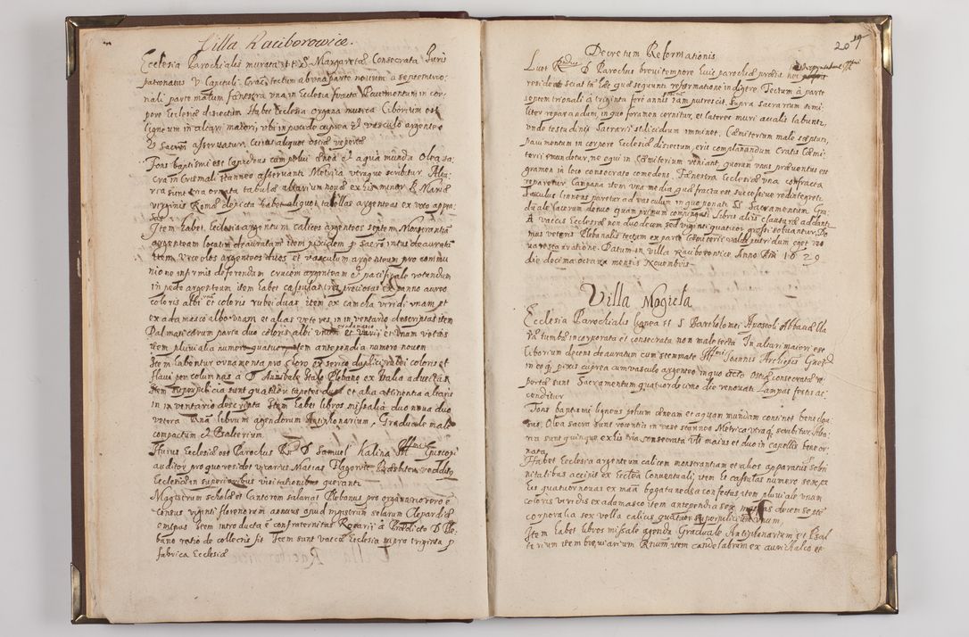 Zdjęcie nr 27 dla obiektu archiwalnego: Acta visitationis exterioris decanatuum: Wielicensis, Proszoviensis, Lipnicensis et Skalensis per R. D. Joannem Foxium, archidiaconum Cracoviensem ex commissione R. D. Andreae Lipski, episcopi Cracoviensis in a. D. 1628 - 1629 factae.