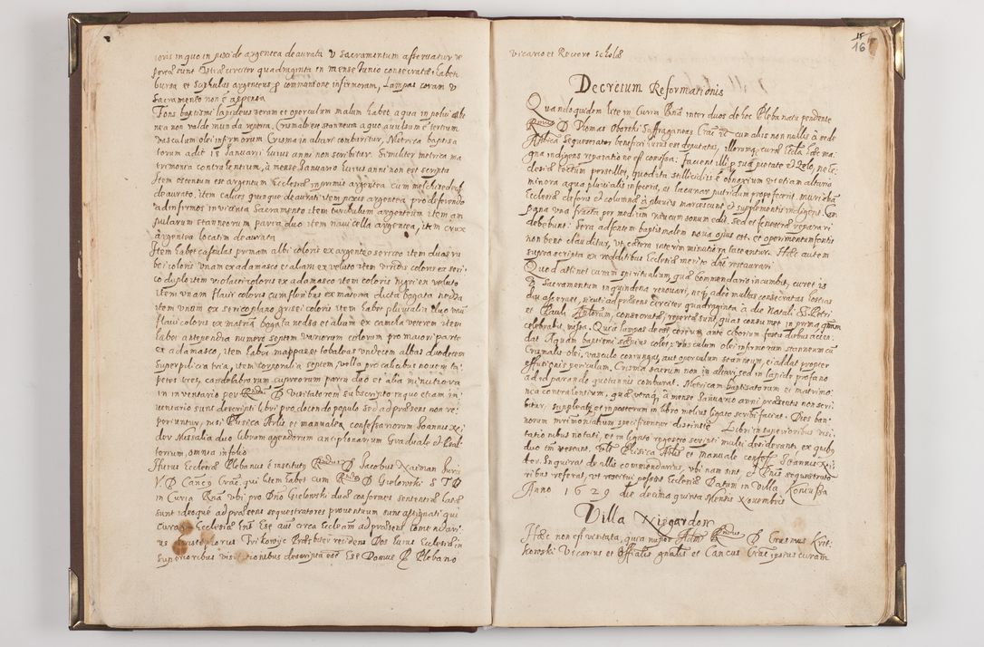 Zdjęcie nr 23 dla obiektu archiwalnego: Acta visitationis exterioris decanatuum: Wielicensis, Proszoviensis, Lipnicensis et Skalensis per R. D. Joannem Foxium, archidiaconum Cracoviensem ex commissione R. D. Andreae Lipski, episcopi Cracoviensis in a. D. 1628 - 1629 factae.