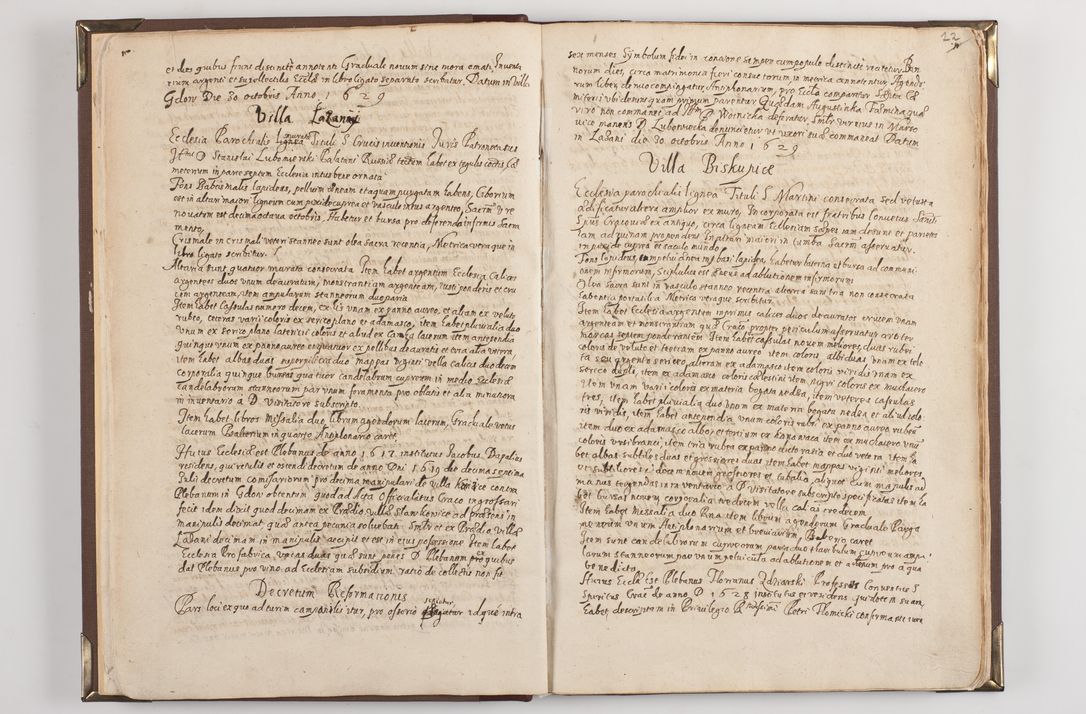 Zdjęcie nr 19 dla obiektu archiwalnego: Acta visitationis exterioris decanatuum: Wielicensis, Proszoviensis, Lipnicensis et Skalensis per R. D. Joannem Foxium, archidiaconum Cracoviensem ex commissione R. D. Andreae Lipski, episcopi Cracoviensis in a. D. 1628 - 1629 factae.