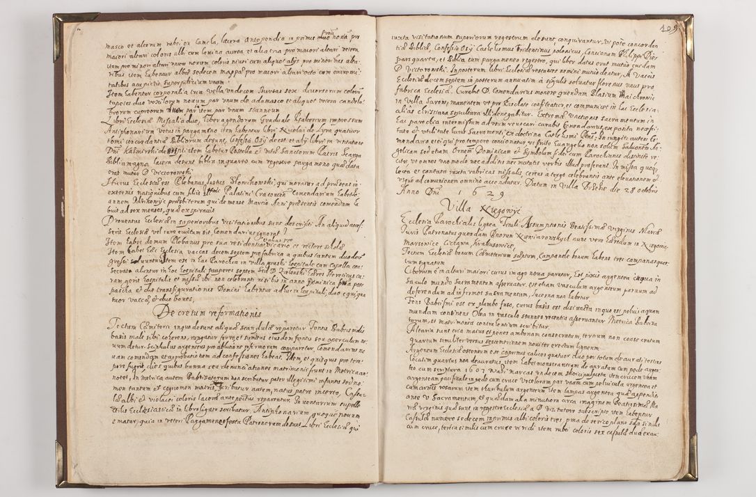 Zdjęcie nr 17 dla obiektu archiwalnego: Acta visitationis exterioris decanatuum: Wielicensis, Proszoviensis, Lipnicensis et Skalensis per R. D. Joannem Foxium, archidiaconum Cracoviensem ex commissione R. D. Andreae Lipski, episcopi Cracoviensis in a. D. 1628 - 1629 factae.