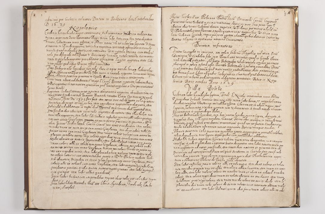 Zdjęcie nr 16 dla obiektu archiwalnego: Acta visitationis exterioris decanatuum: Wielicensis, Proszoviensis, Lipnicensis et Skalensis per R. D. Joannem Foxium, archidiaconum Cracoviensem ex commissione R. D. Andreae Lipski, episcopi Cracoviensis in a. D. 1628 - 1629 factae.