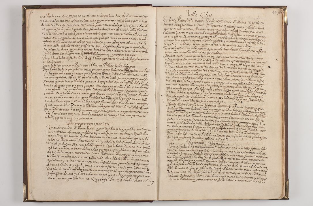 Zdjęcie nr 18 dla obiektu archiwalnego: Acta visitationis exterioris decanatuum: Wielicensis, Proszoviensis, Lipnicensis et Skalensis per R. D. Joannem Foxium, archidiaconum Cracoviensem ex commissione R. D. Andreae Lipski, episcopi Cracoviensis in a. D. 1628 - 1629 factae.