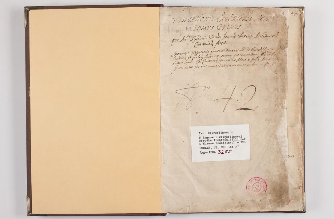 Zdjęcie nr 7 dla obiektu archiwalnego: Acta visitationis exterioris decanatuum: Wielicensis, Proszoviensis, Lipnicensis et Skalensis per R. D. Joannem Foxium, archidiaconum Cracoviensem ex commissione R. D. Andreae Lipski, episcopi Cracoviensis in a. D. 1628 - 1629 factae.