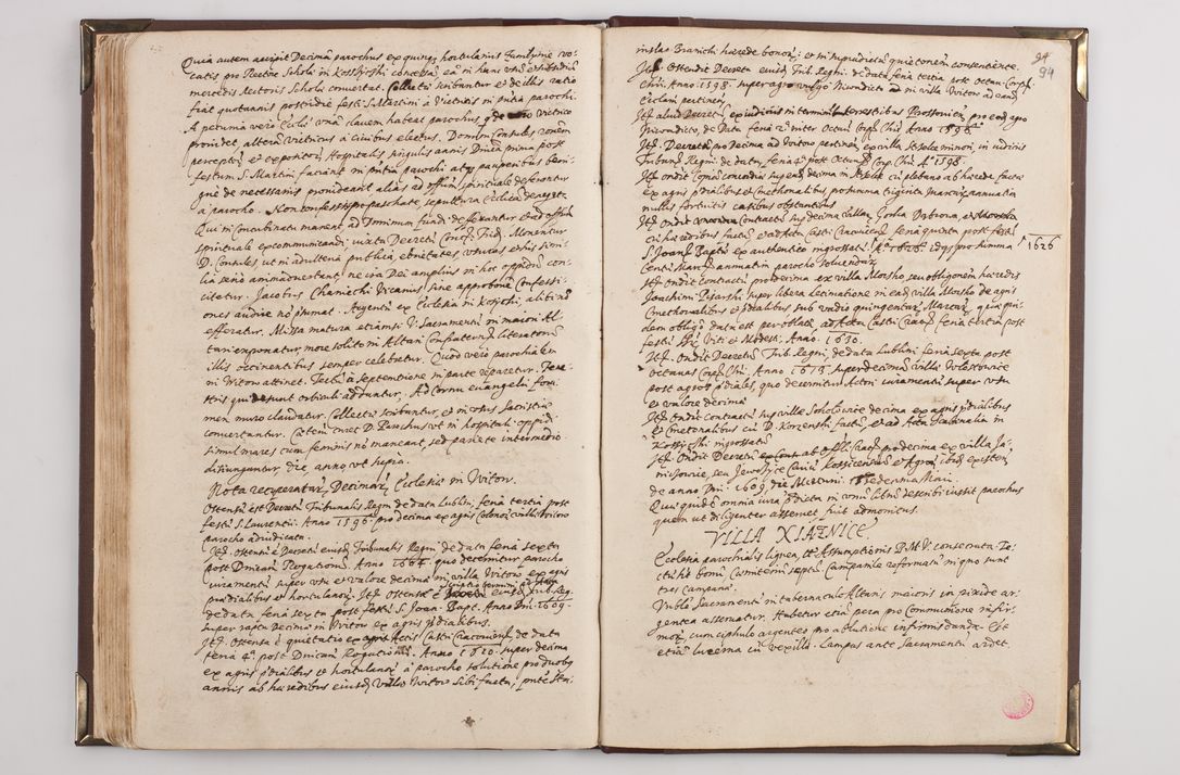 Zdjęcie nr 102 dla obiektu archiwalnego: Acta visitationis exterioris decanatuum: Wielicensis, Proszoviensis, Lipnicensis et Skalensis per R. D. Joannem Foxium, archidiaconum Cracoviensem ex commissione R. D. Andreae Lipski, episcopi Cracoviensis in a. D. 1628 - 1629 factae.